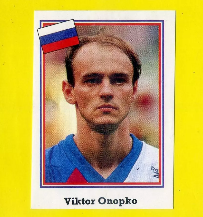 Виктор Онопко Спартак Москва Шахтер Донецк Россия стикер EUROFLASH Чемпионат Мир