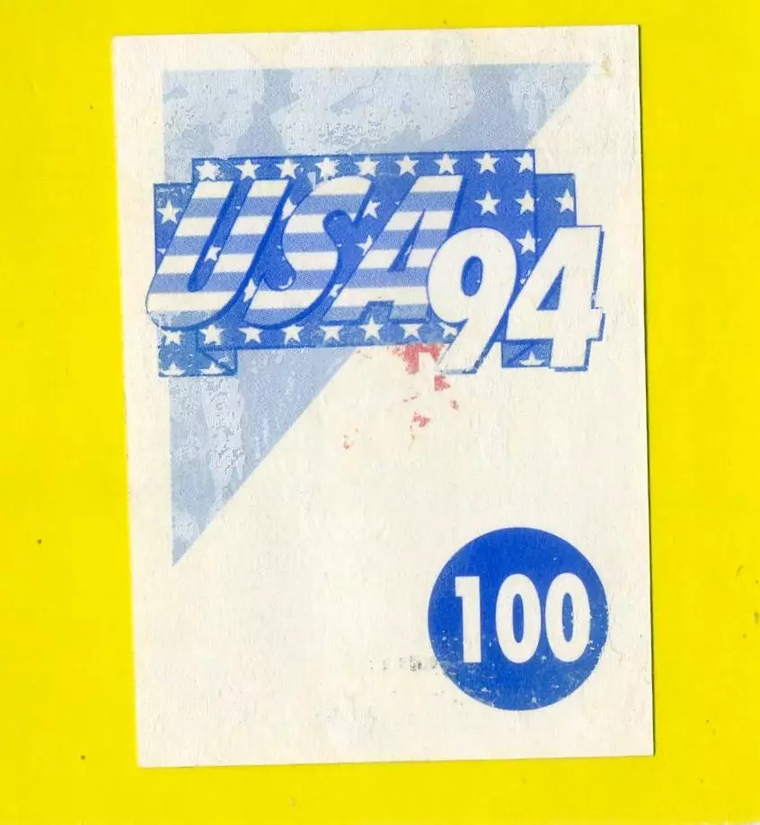 Дмитрий Хлестов Спартак Москва Россия стикер #100 EUROFLASH Чемпионат Мира 1994 1
