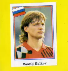 Василий Кульков Спартак Москва Зенит Россия стикер EUROFLASH Чемпионат Мира 1994
