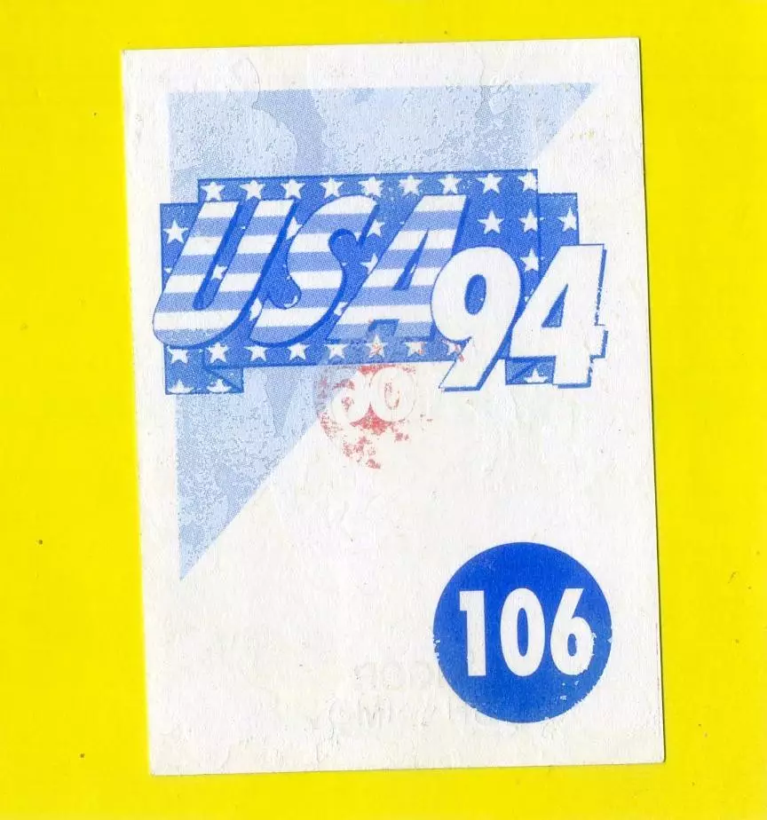 Игорь Шалимов Спартак Москва Россия стикер #106 EUROFLASH Чемпионат Мира 1994 1