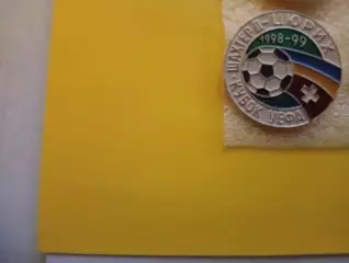 Знак Шахтер Донецк Украина - Цюрих Швейцария - 25.08.1998 - Кубок УЕФА