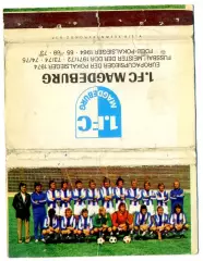 Магдебург - 1. FC Magdeburg - ГДР Германия - DDR Germany 1975 - обложка от?...