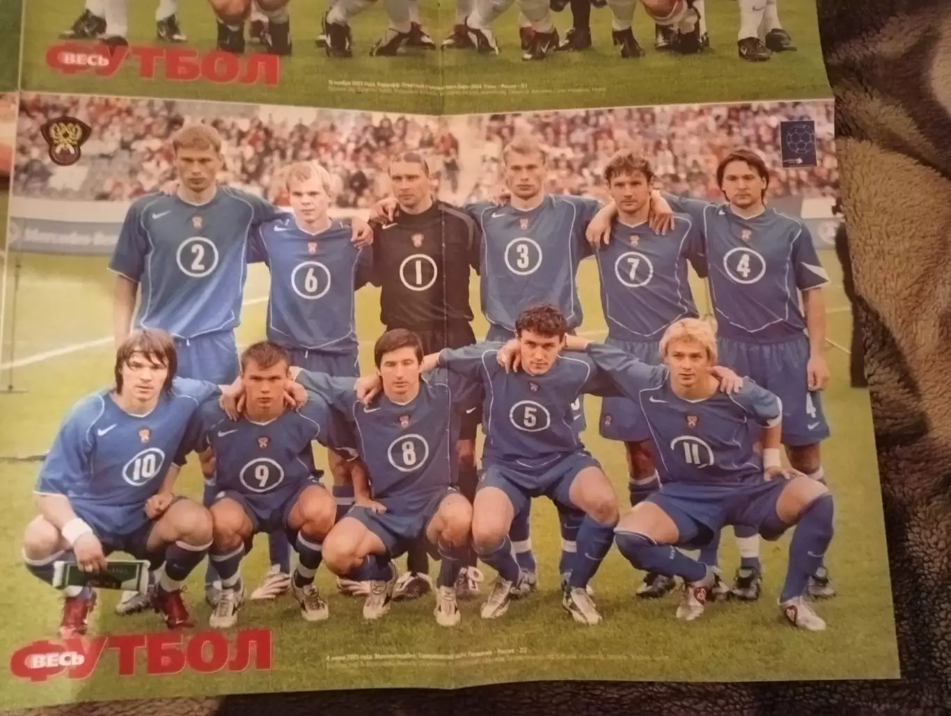 Сборная России - 5 постеров - Весь футбол 2008 2