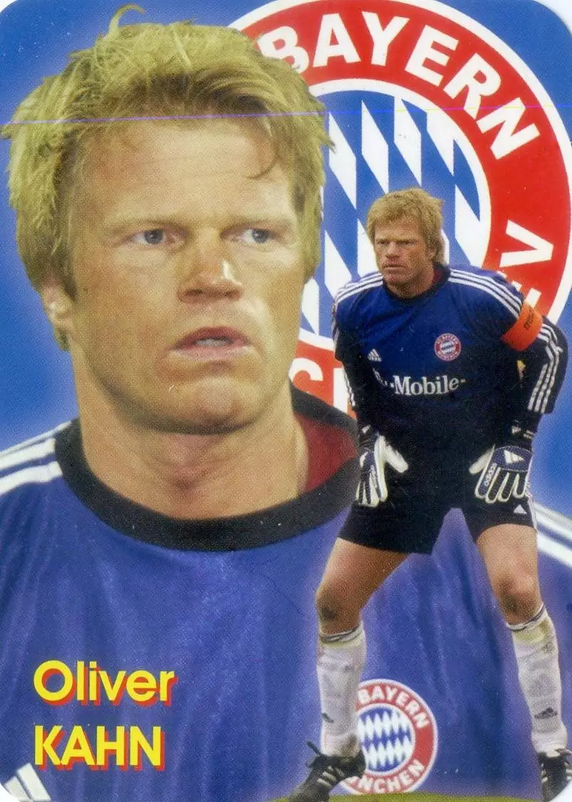 Календарик В Мире Футбола 2005 - Оливер Кан Oliver Kahn Бавария Мюнхен Германия