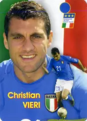 Календарик В Мире Футбола 2003-Кристиан Вьери Christian Vieri Интер Милан Италия