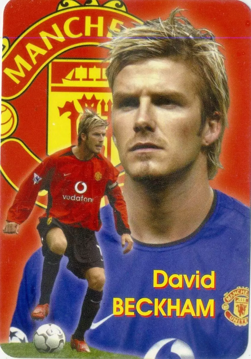 Календарик В Мире Футбола 2004 Дэвид Бекхэм David Beckham Англия МЮ Манчестер
