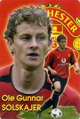 Календарик В Мире Футбола 2004 - Уле Гуннар Сульшер Solskjaer Манчестер Норвегия