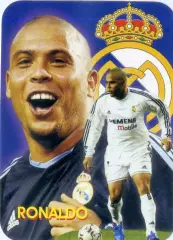 Календарик В Мире Футбола 2005-Роналдо Ronaldo Бразилия Реал Мадрид Real Madrid