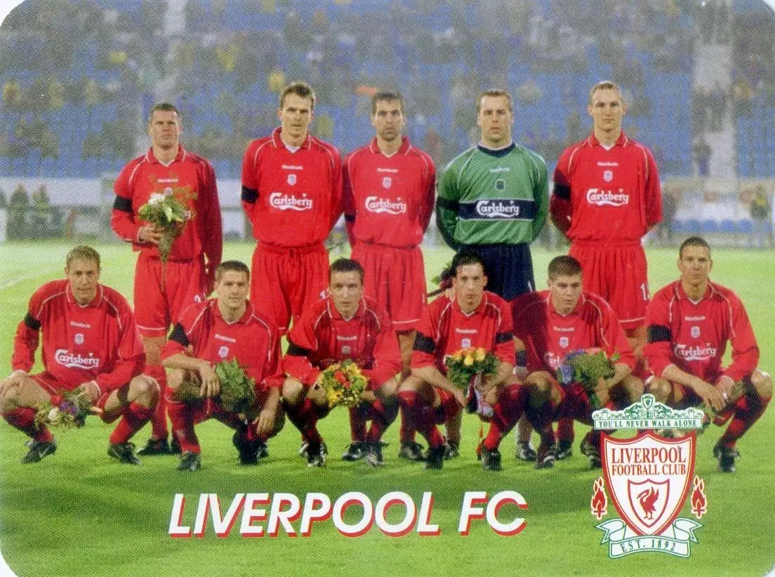 Календарик В Мире Футбола 2002 - Ливерпуль Англия - Liverpool England
