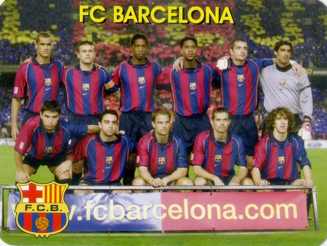 Календарик В Мире Футбола 2003 - Барселона Испания - Barcelona Spain Espana