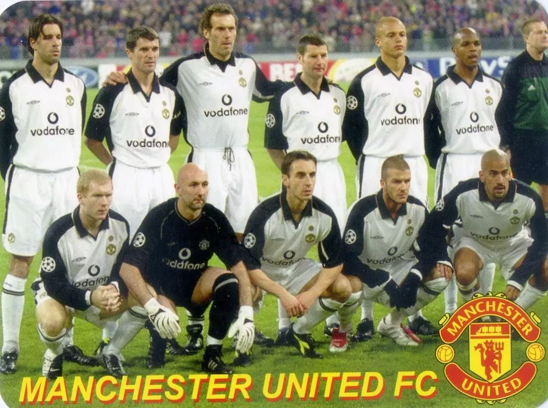Календарик В Мире Футбола 2003 - Манчестер Юнайтед Англия - Manchester United