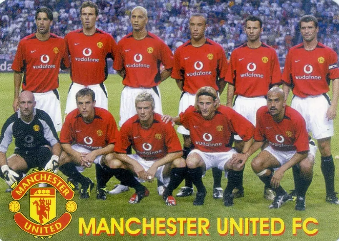 Календарик В Мире Футбола 2004 - Манчестер Юнайтед Англия - Manchester United
