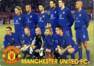 Календарик В Мире Футбола 2004 - Манчестер Юнайтед Англия - Manchester United
