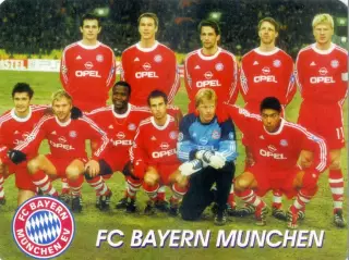 Календарик В Мире Футбола 2002 - Бавария Мюнхен Германия-Bayern Munchen Germany