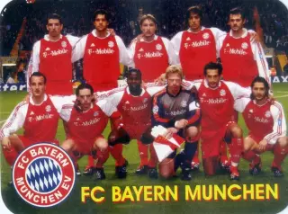 Календарик В Мире Футбола 2006 - Бавария Мюнхен Германия-Bayern Munchen Germany