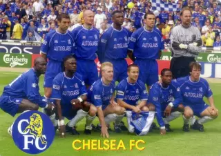 Календарик В Мире Футбола 2004 - Челси Лондон Англия - Chelsea London England