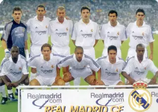 Календарик В Мире Футбола 2002 - Реал Мадрид Испания - Real Madrid Spain Espana