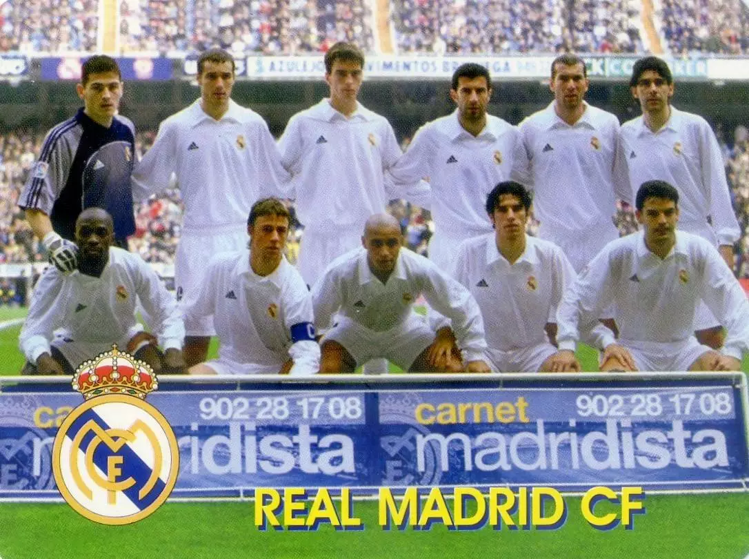Календарик В Мире Футбола 2003 - Реал Мадрид Испания - Real Madrid Spain Espana
