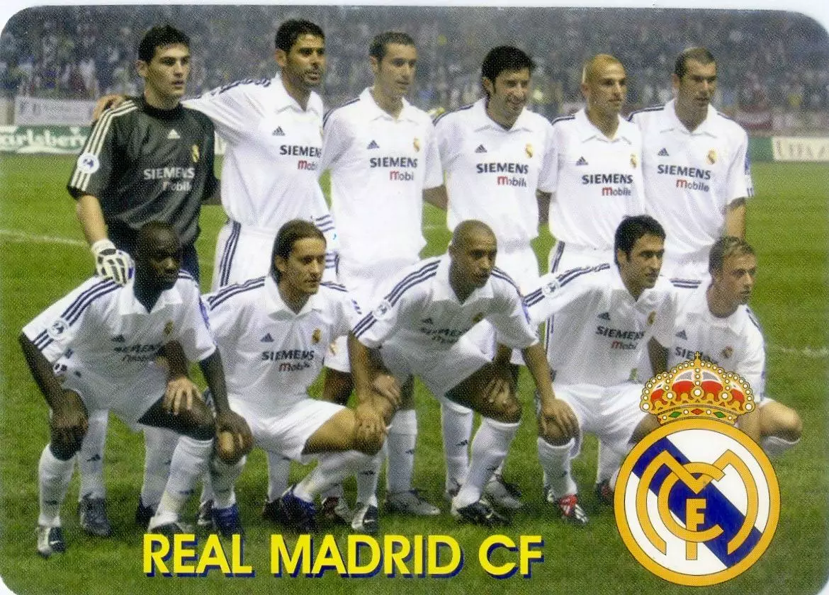 Календарик В Мире Футбола 2004 - Реал Мадрид Испания - Real Madrid Spain Espana