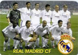 Календарик В Мире Футбола 2004 - Реал Мадрид Испания - Real Madrid Spain Espana
