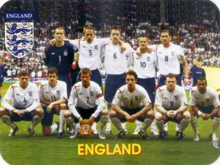 Календарик В Мире Футбола 2006 - Англия Сборная - England