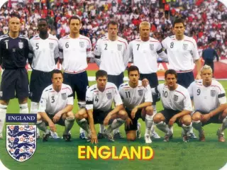 Календарик В Мире Футбола 2008 - Англия Сборная - England