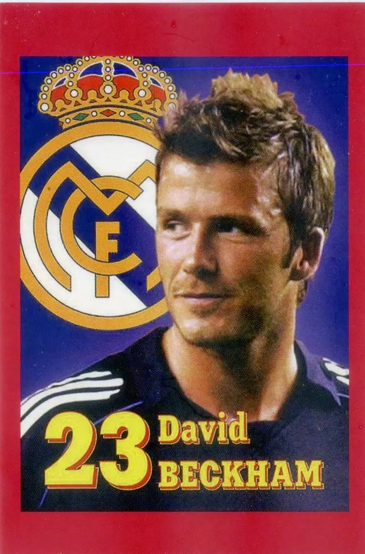 Календарик 2009 - Дэвид Бекхэм David Beckham Англия Реал Мадрид Real Madrid