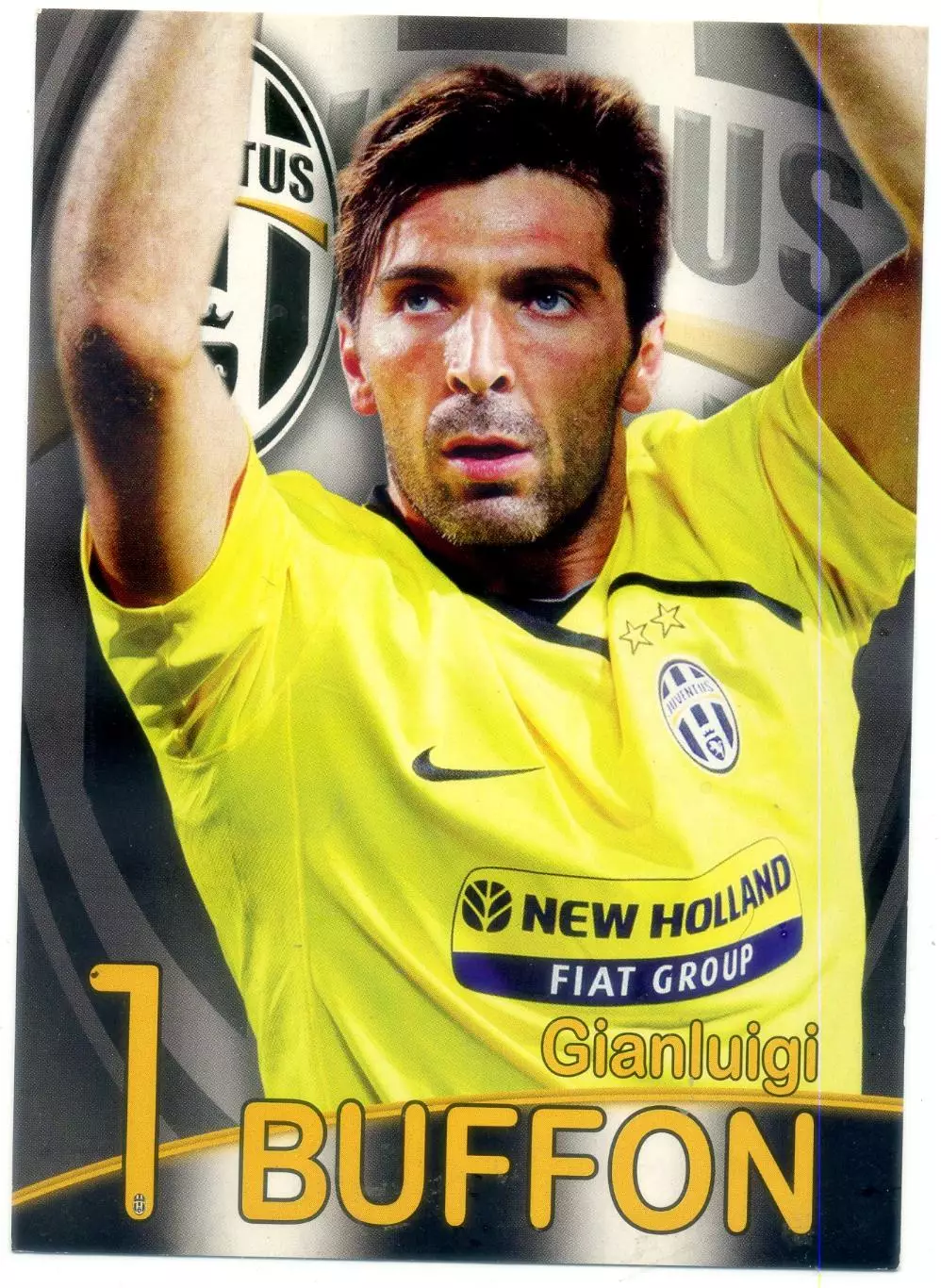 Открытка Футбол Собери Команду Ювентус Juventus Buffon Буффон Италия