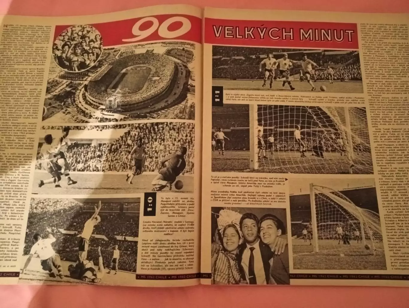 Стадион №27 Stadion 1962 Чемпионат Мира по Футболу Финал Бразилия-ЧССР СССР-Чили 2