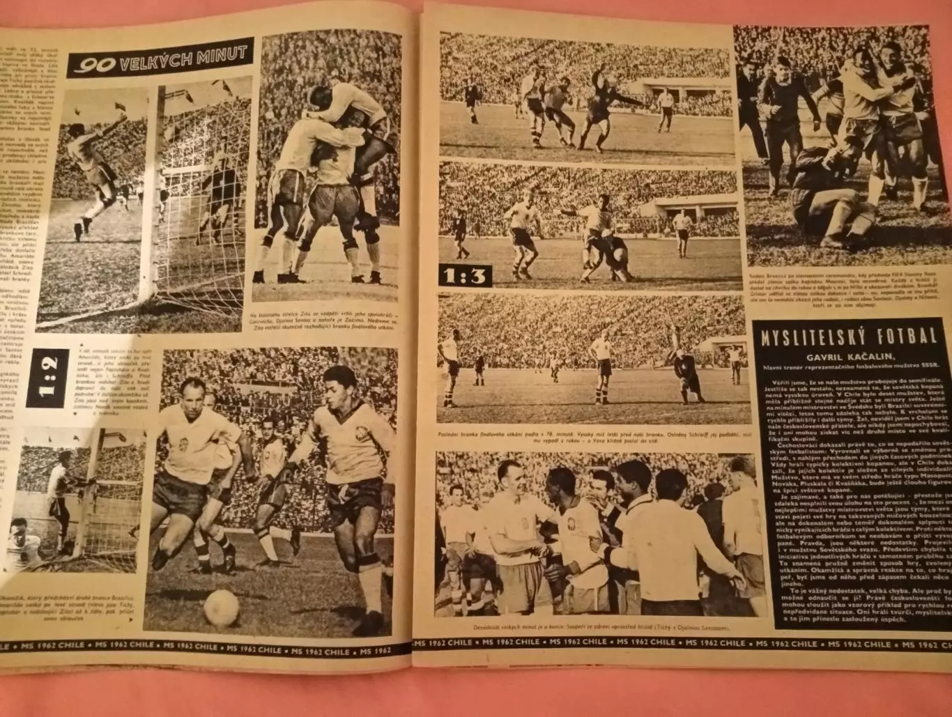 Стадион №27 Stadion 1962 Чемпионат Мира по Футболу Финал Бразилия-ЧССР СССР-Чили 3