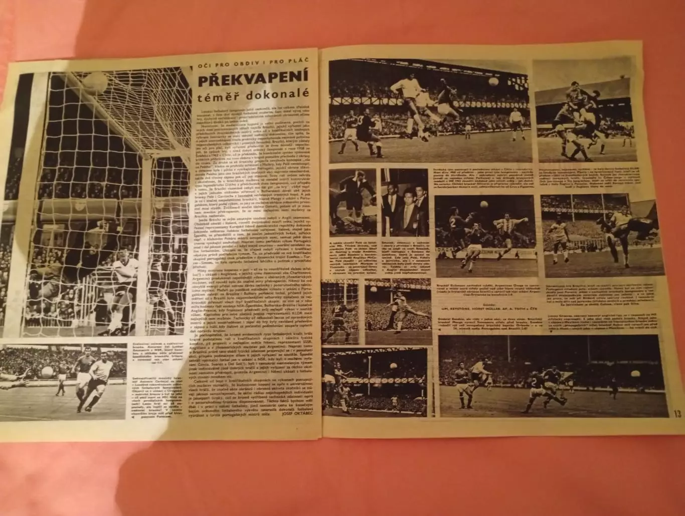 Стадион № 30 Stadion 1966 Чемпионат Мира по Футболу - СССР-Италия Лев Яшин 5