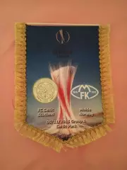 Вымпел Футбол Селтик Глазго Шотландия - Мольде Норвегия - Лига Европы 5.11.2015
