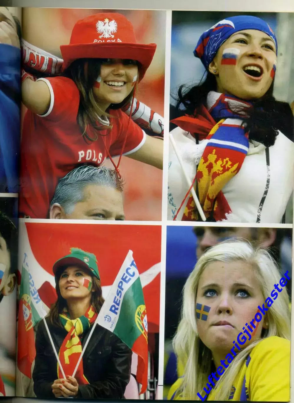 Журнал Eurofootball Еврофутбол август 2008 - ЕВРО Фанаты - Хави - Сборная России 4