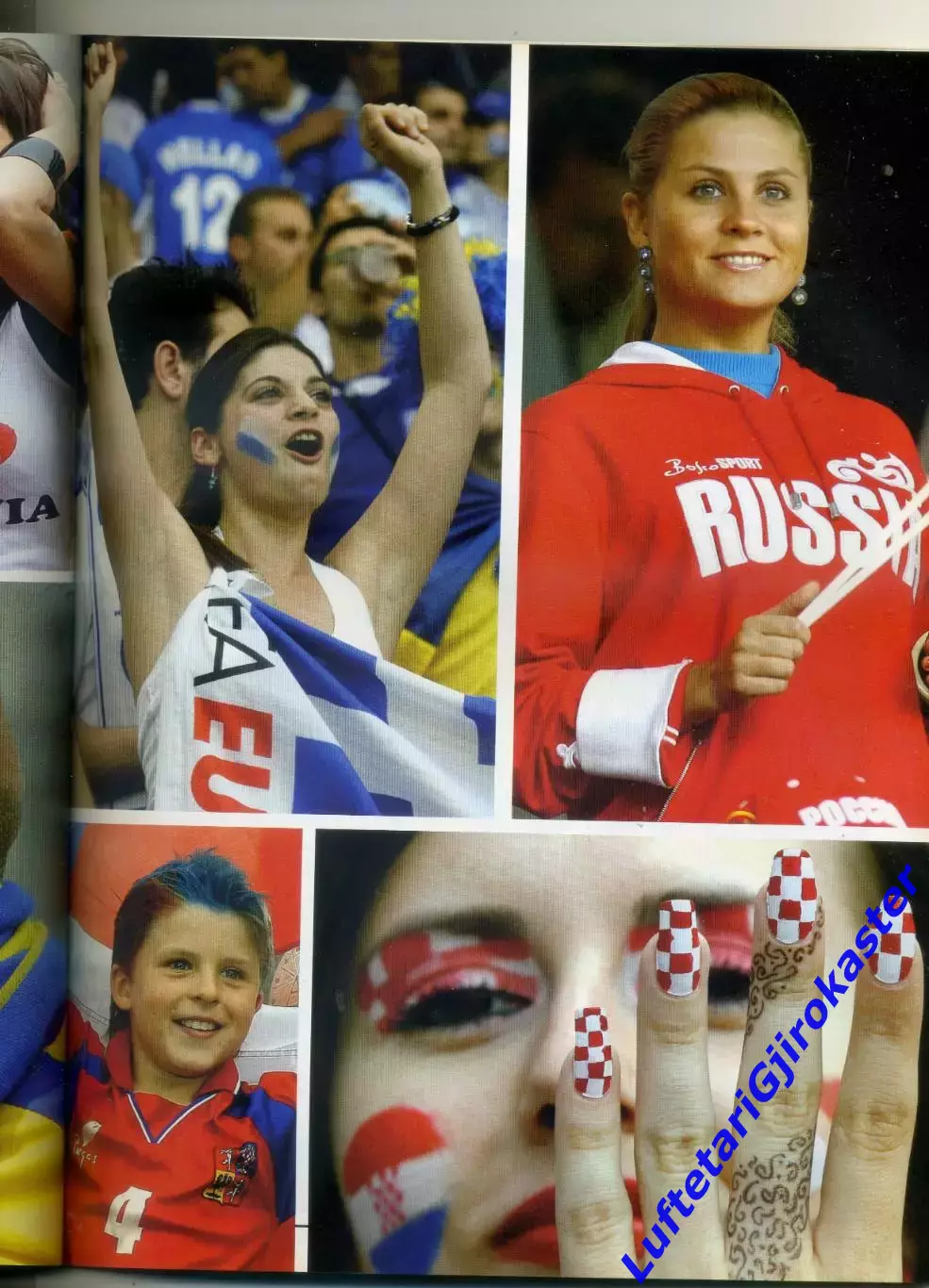 Журнал Eurofootball Еврофутбол август 2008 - ЕВРО Фанаты - Хави - Сборная России 6