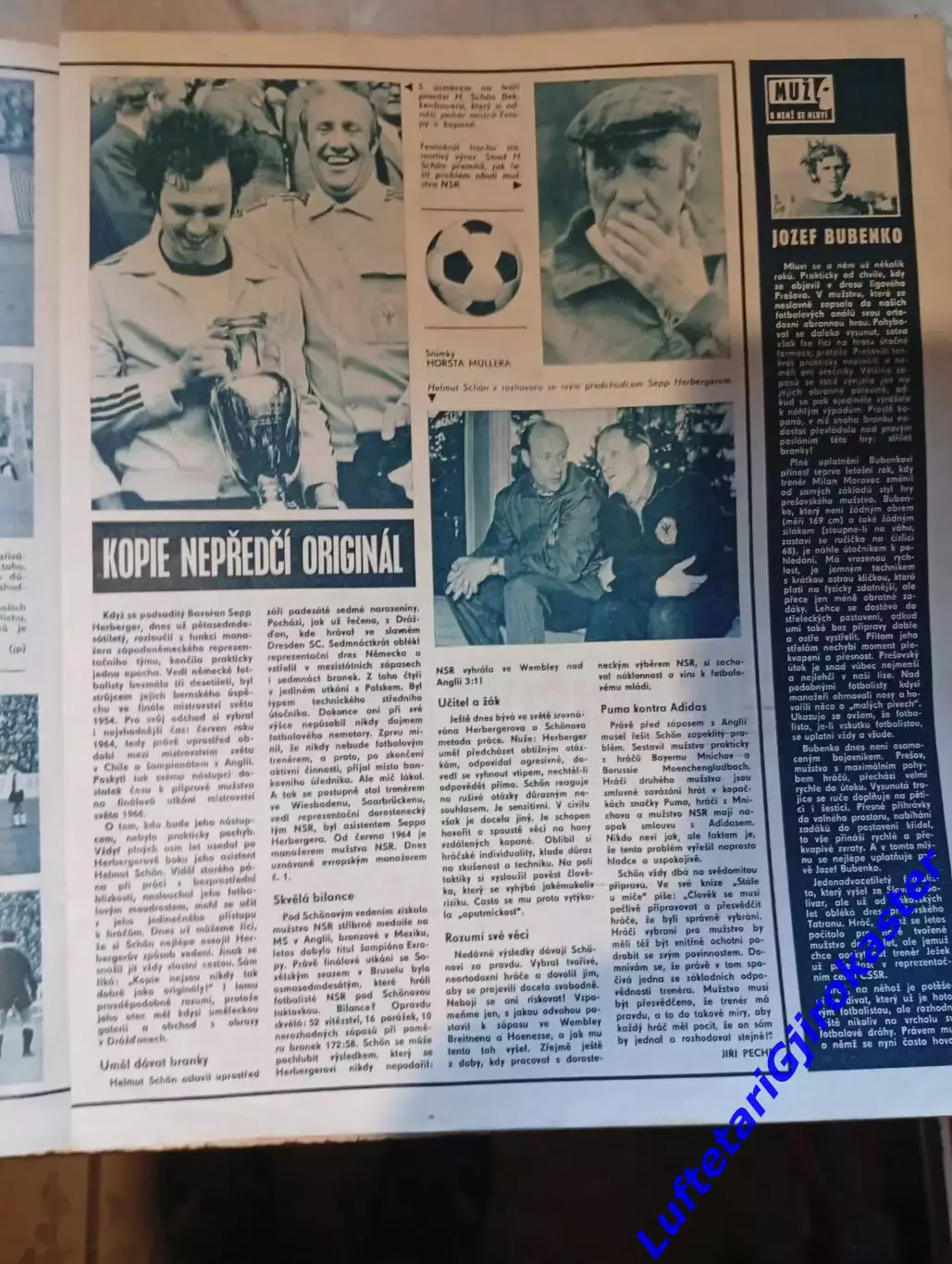 Стадион Stadion 1972 №42 - Хоккей ЧССР-Канада Фил Эспозито Бобби Орр Андерлехт 5