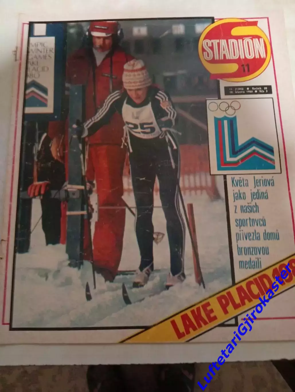 Журнал Стадион Stadion 1980 №11-Олимпийские игры-Хоккей-Чудо на льду - СССР-США
