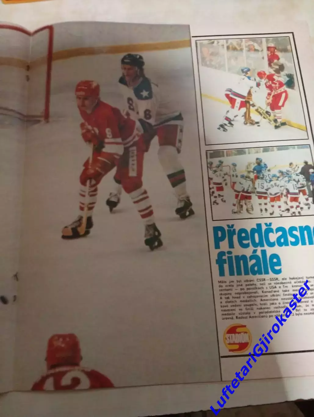Журнал Стадион Stadion 1980 №11-Олимпийские игры-Хоккей-Чудо на льду - СССР-США 2