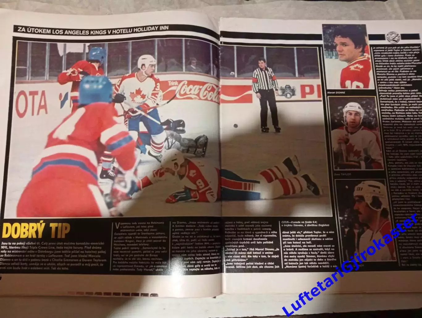 Журнал Стадион Stadion 1983 №21 - Хоккей Чемпионат Мира - СССР Мальцев Фетисов 1