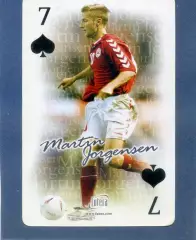 Карта Futera 2004 - Мартин Йоргенсен - Орхус Дания - Удинезе - Фиорентина