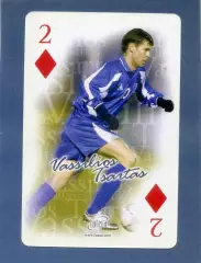 Карта Futera 2004 - Василис Цартас - АЕК Афины Греция - Севилья Испания