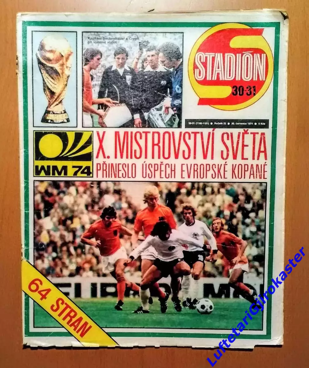 Стадион № 30-31 Stadion 1974 Чемпионат Мира по Футболу - 64 страницы