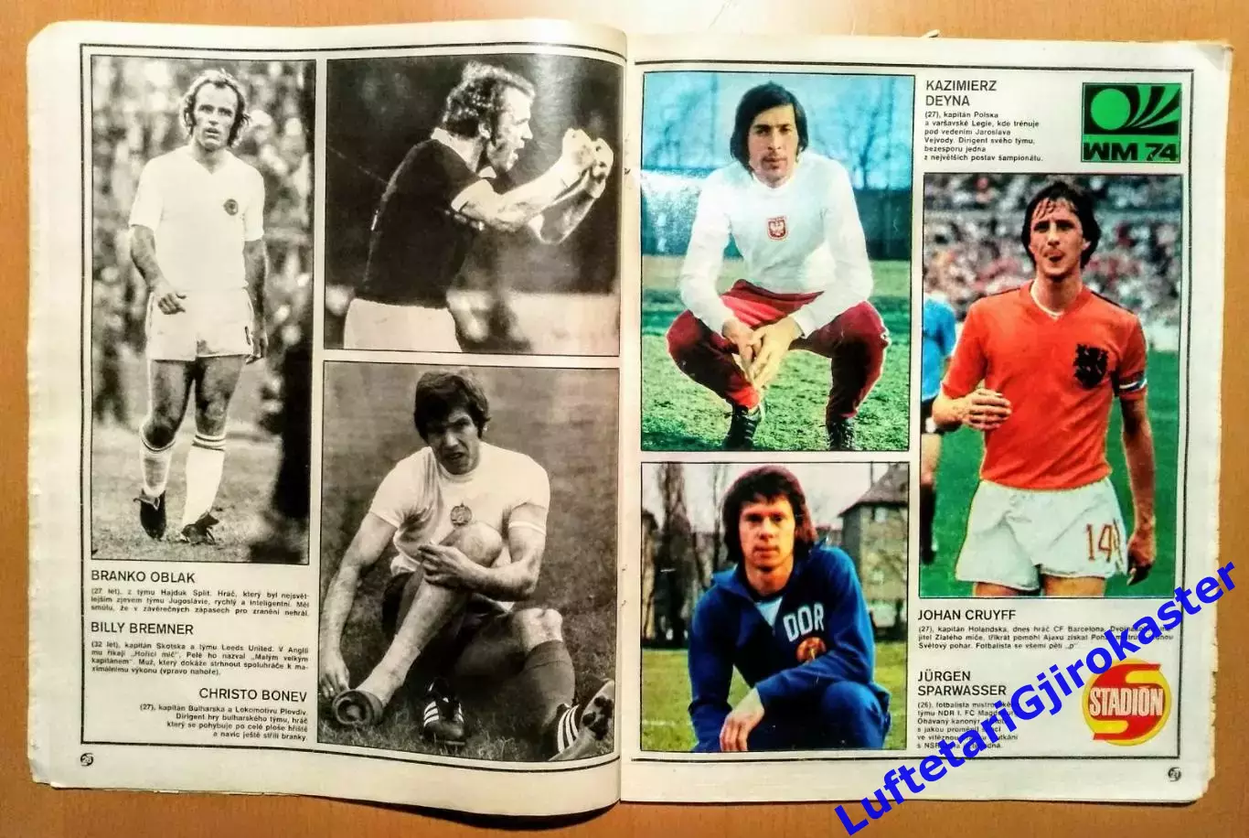 Стадион № 30-31 Stadion 1974 Чемпионат Мира по Футболу - 64 страницы 4