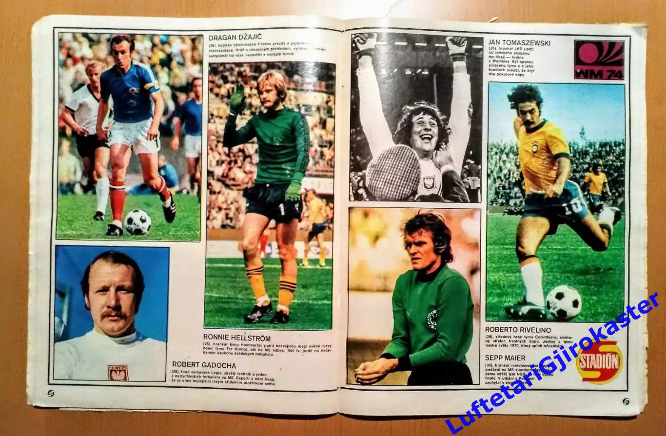 Стадион № 30-31 Stadion 1974 Чемпионат Мира по Футболу - 64 страницы 6