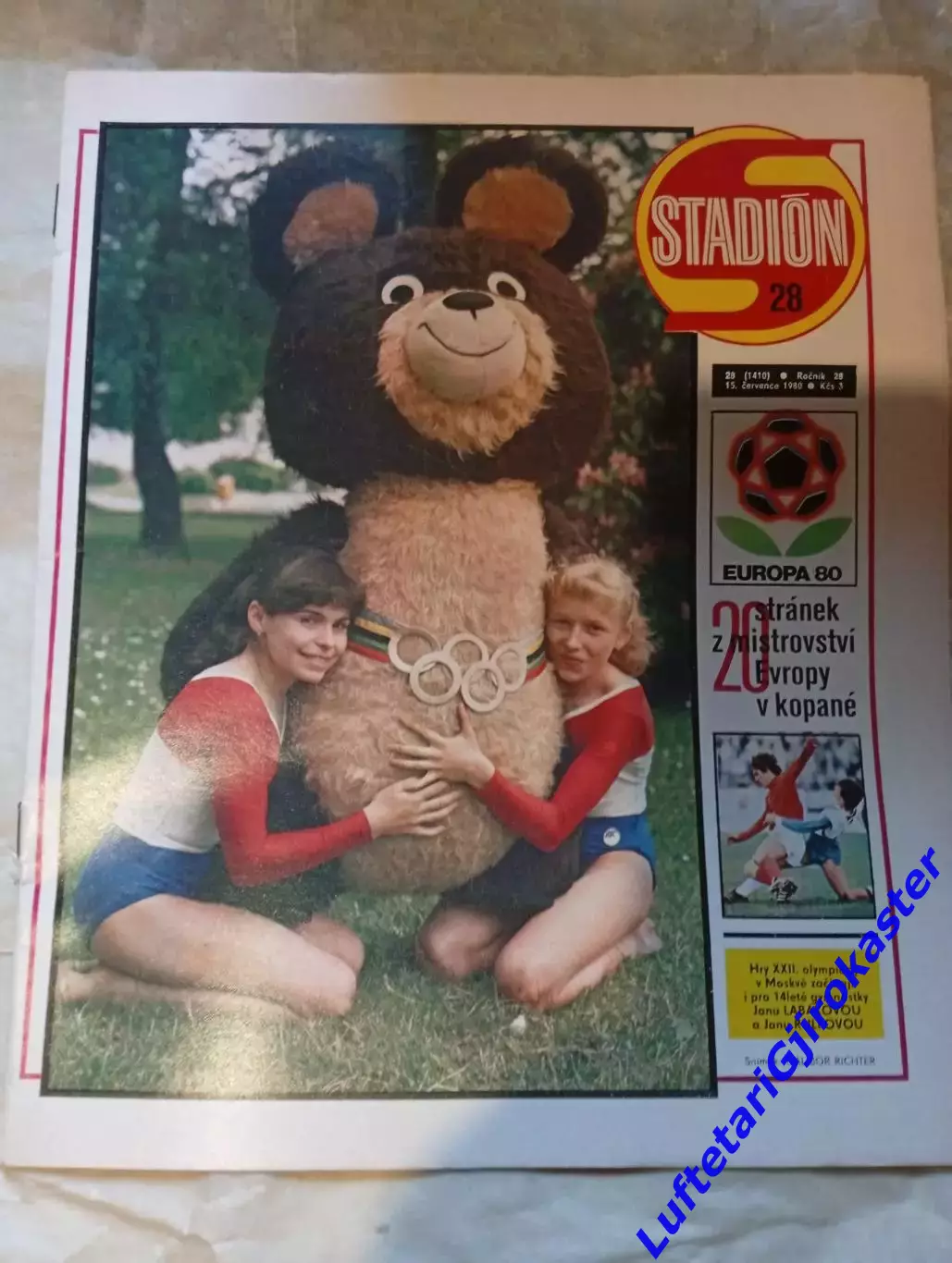 Стадион №28 Stadion 1980 - Чемпионат Европы по Футболу ЕВРО + Олимпийские Игры