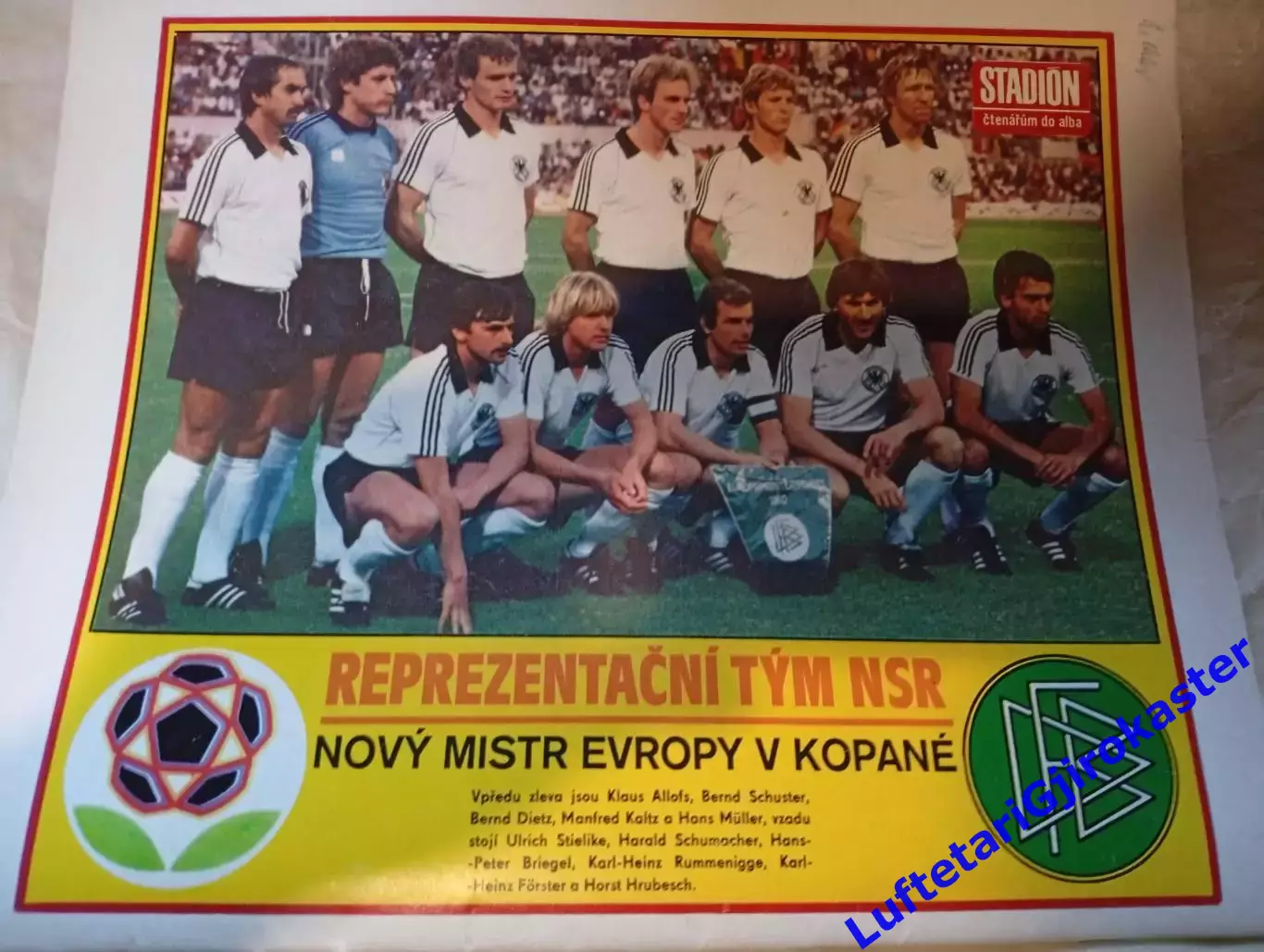 Стадион №28 Stadion 1980 - Чемпионат Европы по Футболу ЕВРО + Олимпийские Игры 3