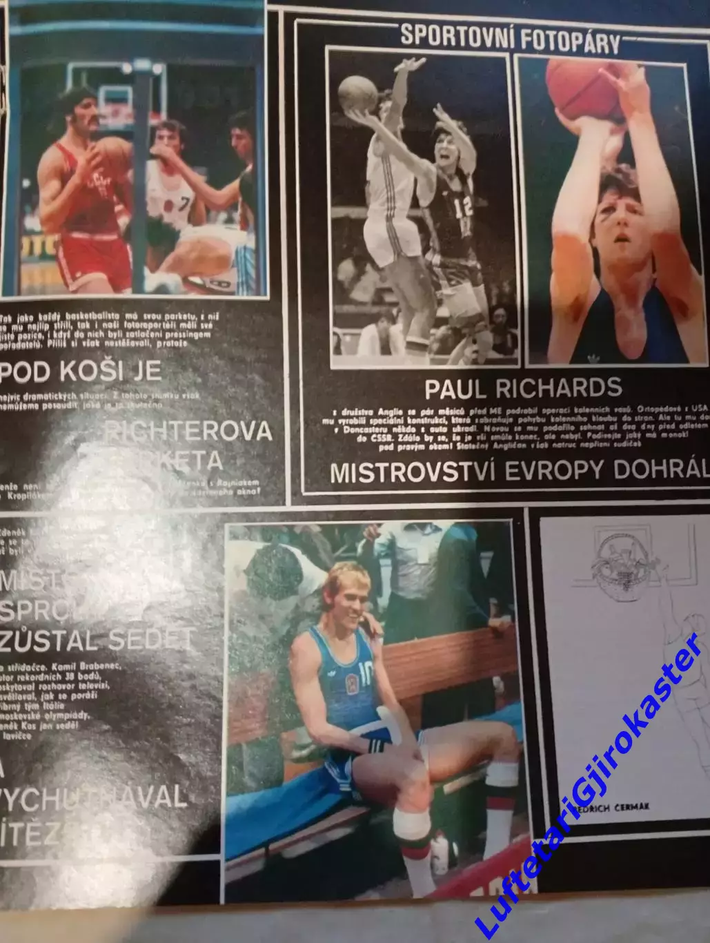 Стадион №26 Stadion 1981 - Баскетбол СССР Чемпионат Европы + Футбол США Формула1 4