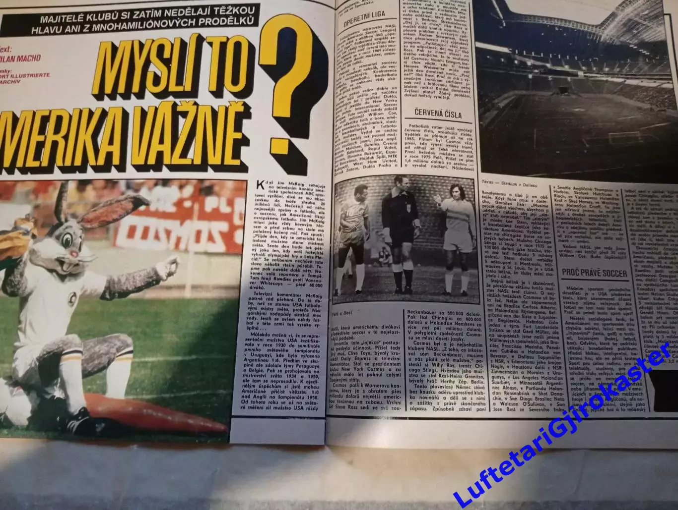 Стадион №26 Stadion 1981 - Баскетбол СССР Чемпионат Европы + Футбол США Формула1 7