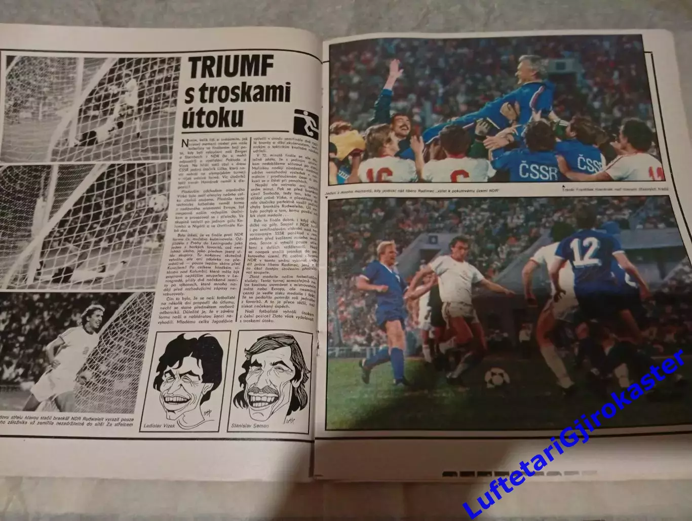 Стадион №34 Stadion 1980 - Олимпиада-80 Москва Футбол Финал ЧССР-ГДР-Спецвыпуск 1
