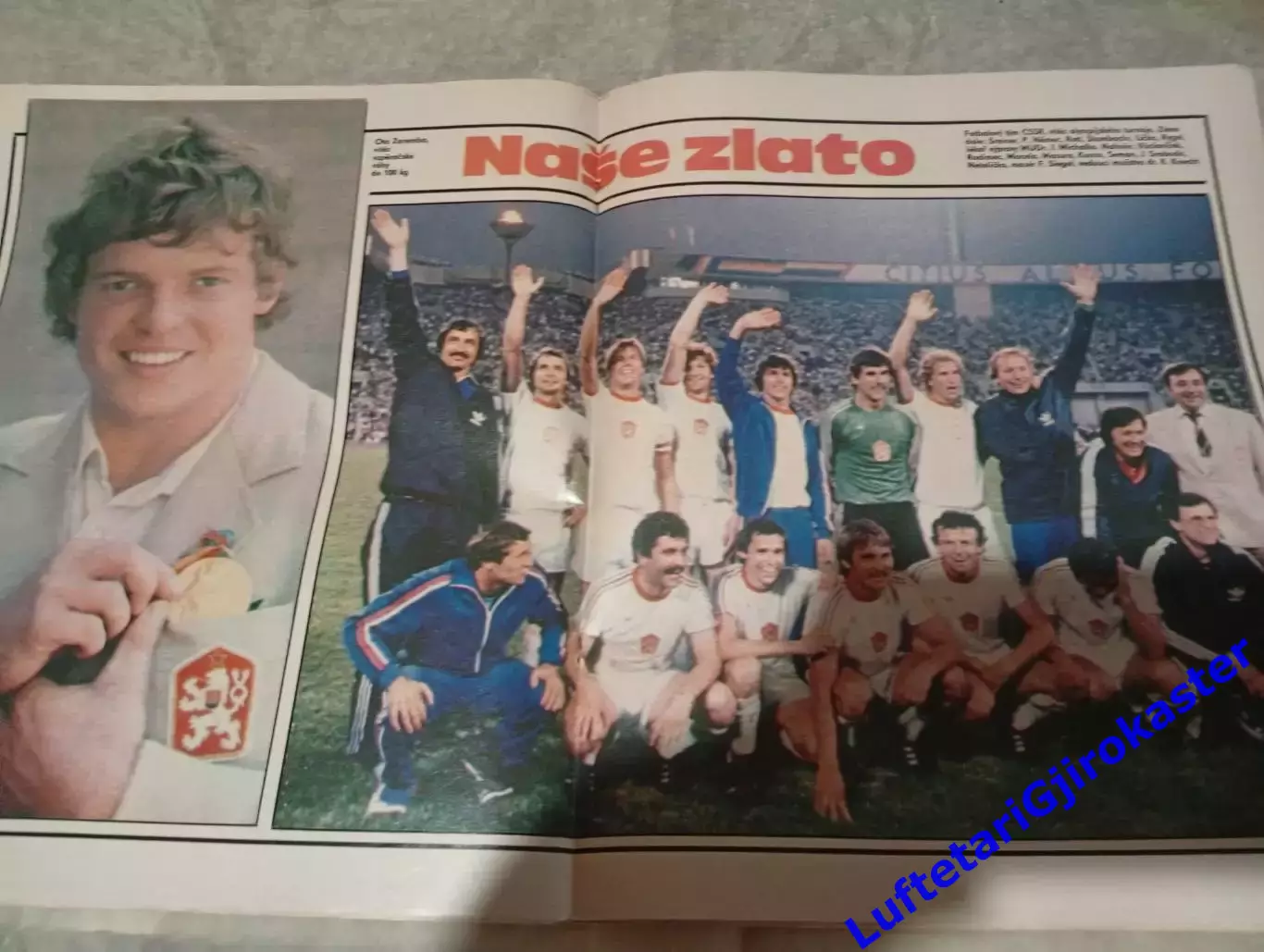 Стадион №34 Stadion 1980 - Олимпиада-80 Москва Футбол Финал ЧССР-ГДР-Спецвыпуск 2