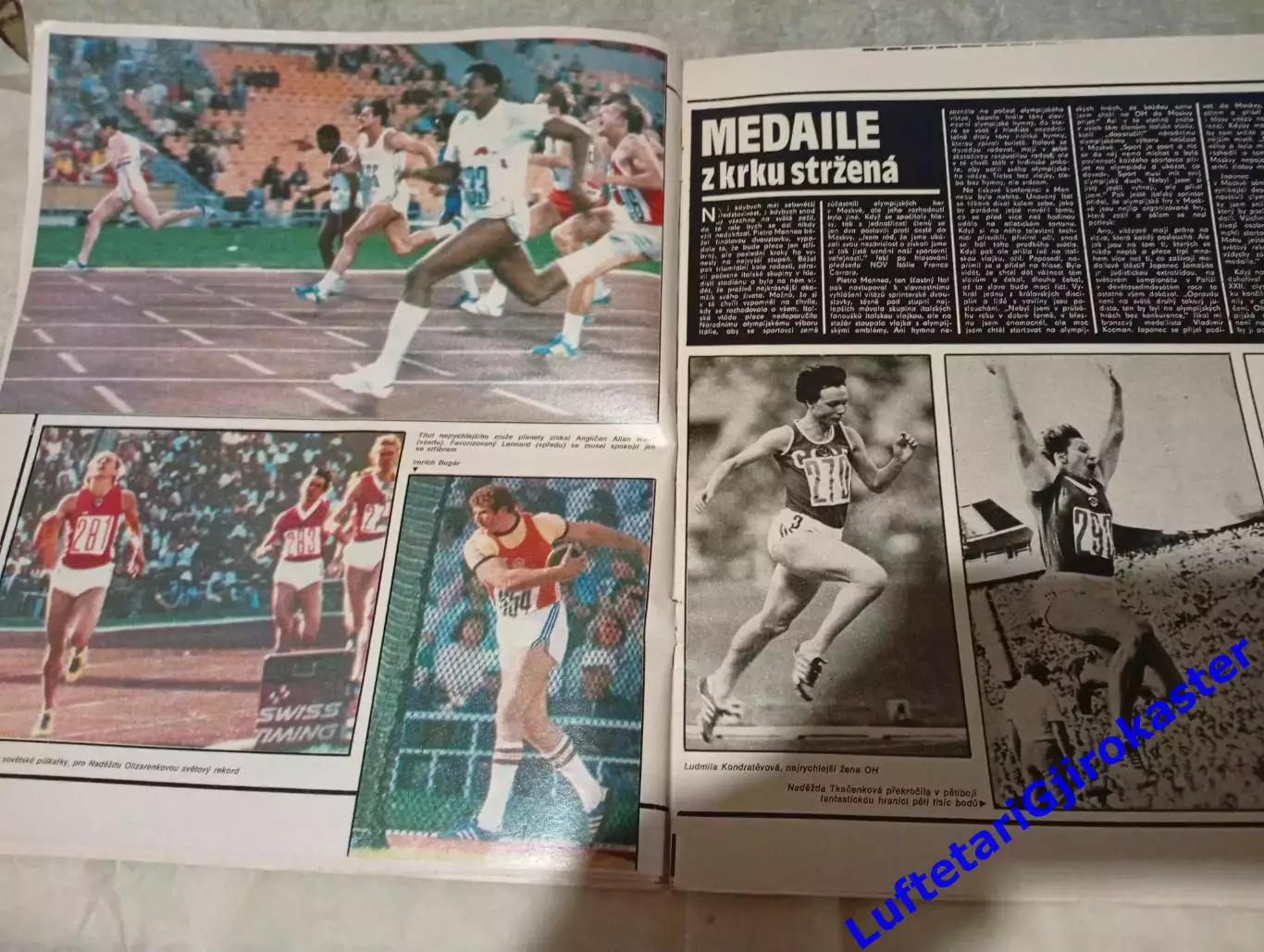 Стадион №34 Stadion 1980 - Олимпиада-80 Москва Футбол Финал ЧССР-ГДР-Спецвыпуск 5